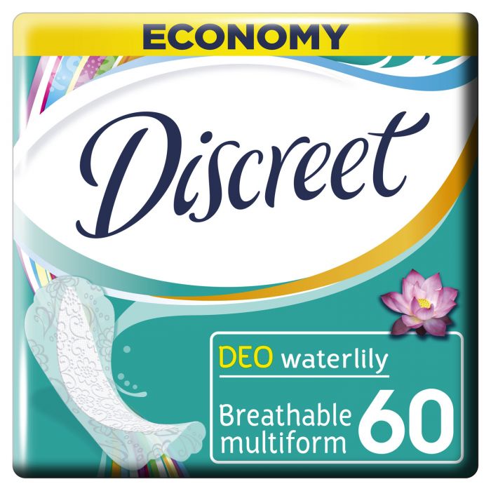 Прокладки Alldays Discreet Deo Water Lily 60 шт (щоденні)  замовити