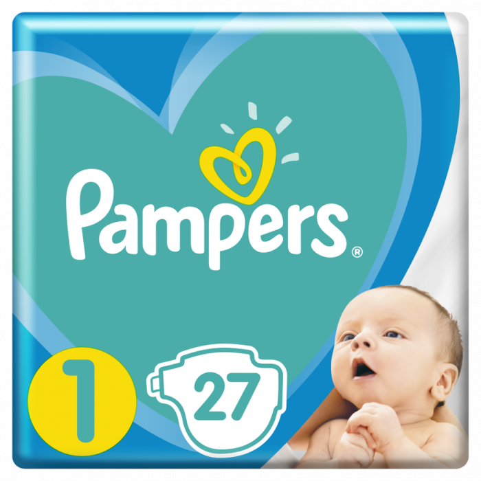 Підгузки Pampers baby born р.1 (2-5кг) 27 шт в Україні
