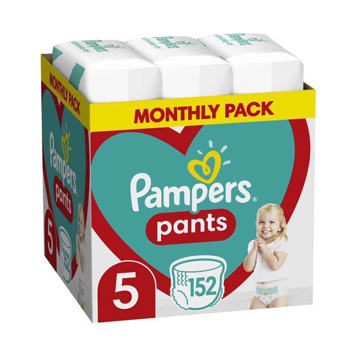 Підгузки-трусики Pampers Pants розмір 5 (12-17 кг) №152 в інтернет-аптеці