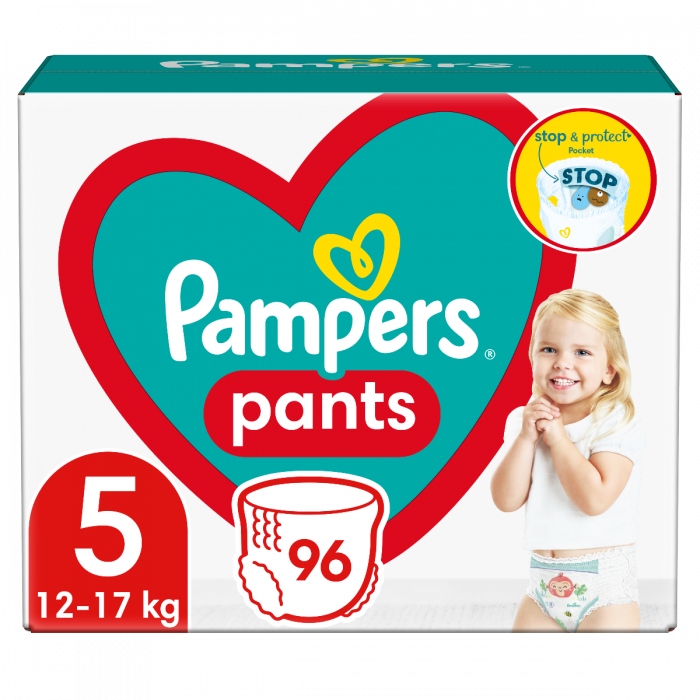 Підгузки-трусики Pampers Pants розмір 5 (12-17 кг) №96 замовити