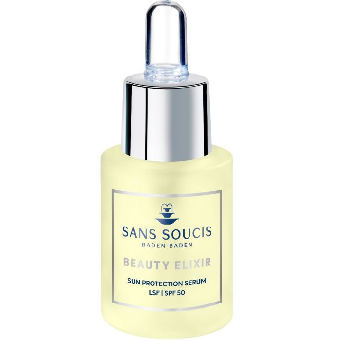 Сироватка Sans Soucis (Сан Сусі) Beauty Elixir сонцезахисна SPF50 для обличчя 15 мл в аптеці