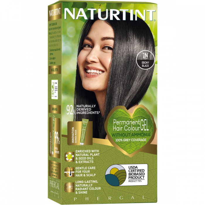 Фарба Naturtint (Натуртінт) для волосся №1N тон Чорний в аптеці