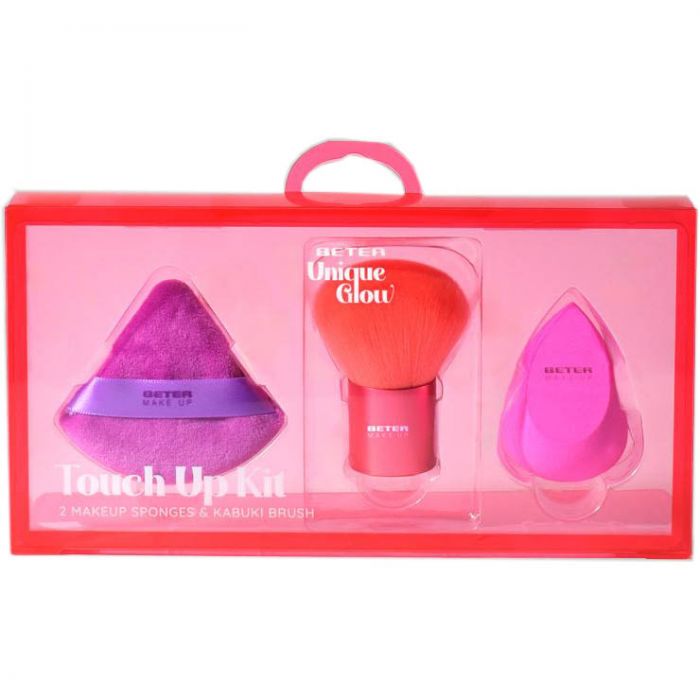 Набор Beter (Бетер) для макияжа Touch Up Kit (пуховка+спонж+кисть) ADD