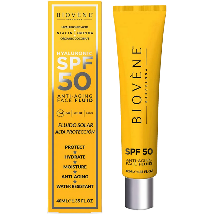 Флюїд Biovene (Біовен) для обличчя антивіковий SPF50 40 мл - фото №1 Флюїд Biovene (Біовен) для обличчя антивіковий SPF50 40 мл фото