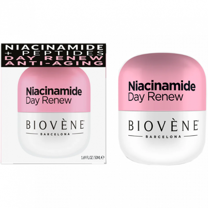 Крем Biovene (Біовен) для обличчя з ніацинамідом відновлюючий денний 50 мл в інтернет-аптеці