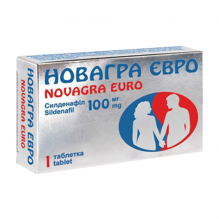 Новагра 100 мг таблетки №1 замовити
