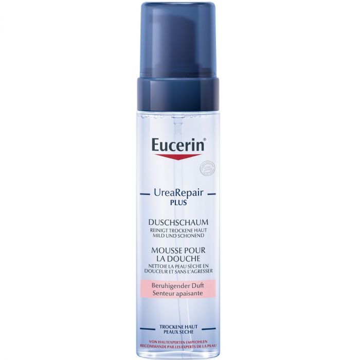 Пінка Eucerin UreaRepair Plus 5% зволожуюча для сухої шкіри тіла 200 мл фото