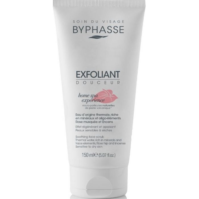 Скраб Byphasse (Біфас) Home Spa Experience заспокійливий для обличчя для чутливої та сухої шкіри 150 мл  в інтернет-аптеці