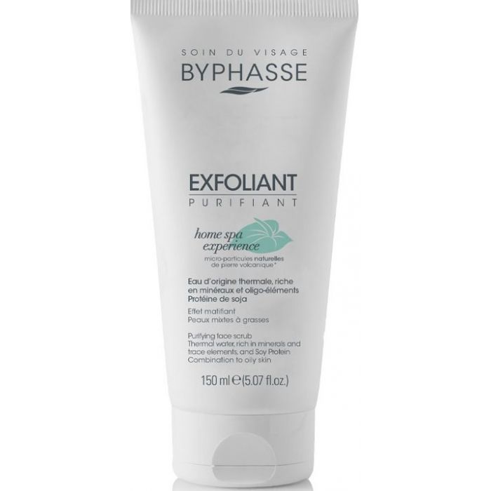Скраб Byphasse (Бифас) Home Spa Experience очищающий для лица для комбинированной и жирной кожи 150 мл фото