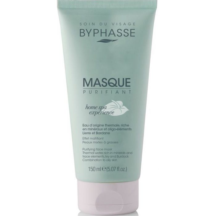 Маска Byphasse (Біфас) Home Spa Experience для обличчя очищувальна для комбінованої та масної шкіри  150 мл в аптеці