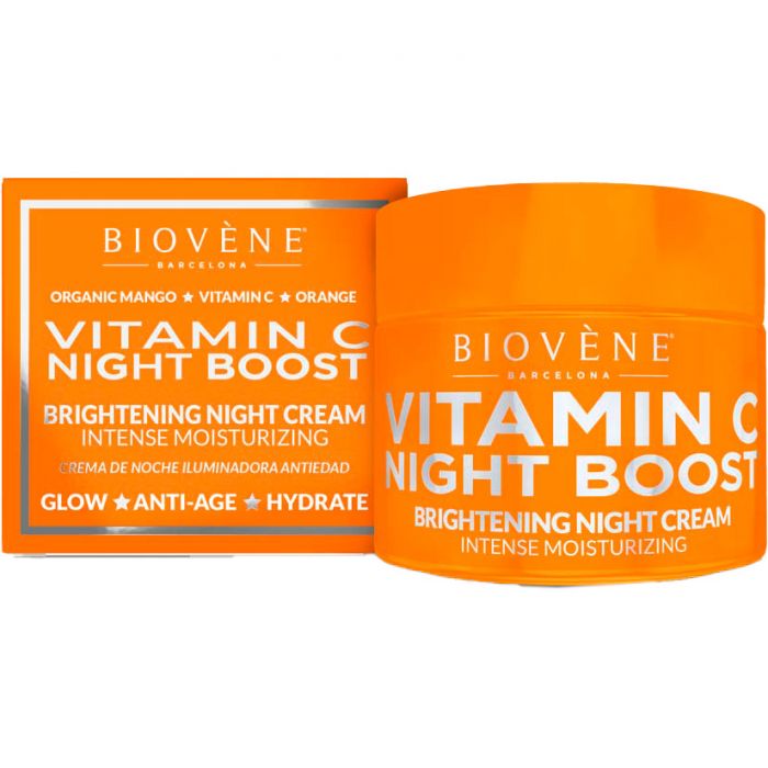 Крем Biovene (Биовен) для лица против морщин с витамином С для сияния кожи ночной 50 мл цена
