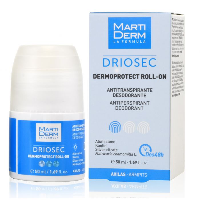 Дезодорант-антиперспірант Martiderm кульковий Driosec дермопротект 50 мл ціна