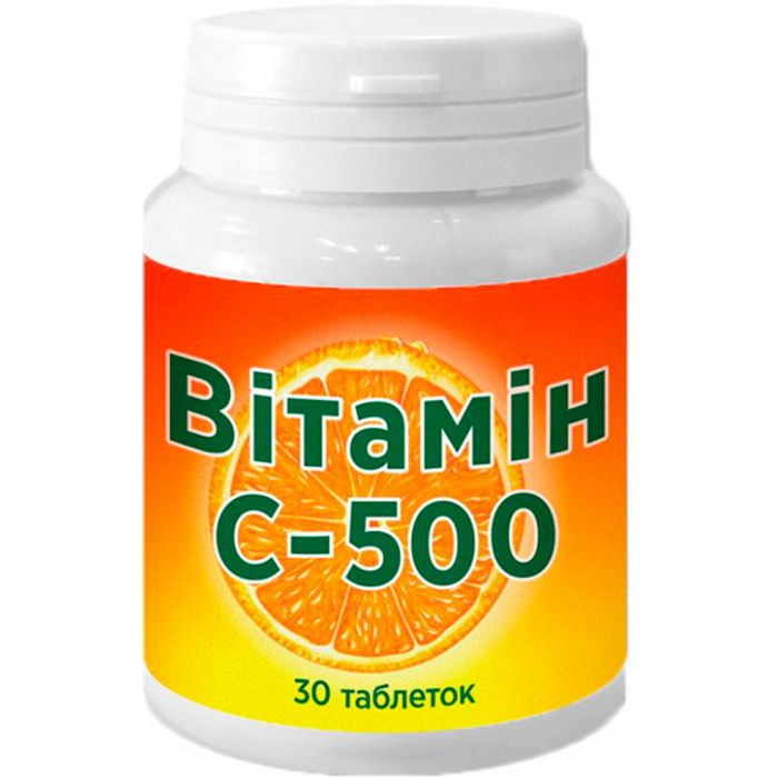 Вітамін С 500 мг таблетки №30 ADD