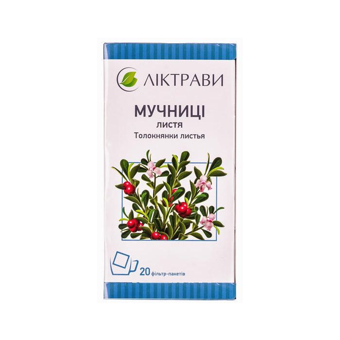 Мучниці (толокнянки) листя 40 г (20 по 2,0 г) недорого