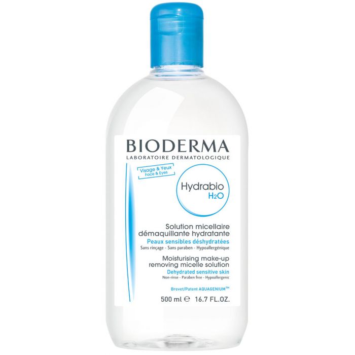 Лосьйон Bioderma Hydrabio Н2О міцелярний для очищення чутливої шкіри 500 мл  ADD