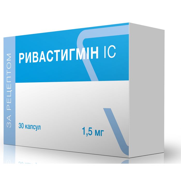 Ривастигмін ИС 1,5 мг капсули №30 в Україні