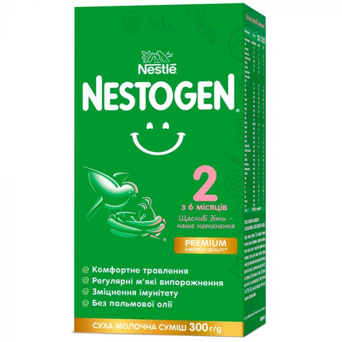 Суміш молочна Nestle Nestogen-2 (з 6 місяців) 300 г фото