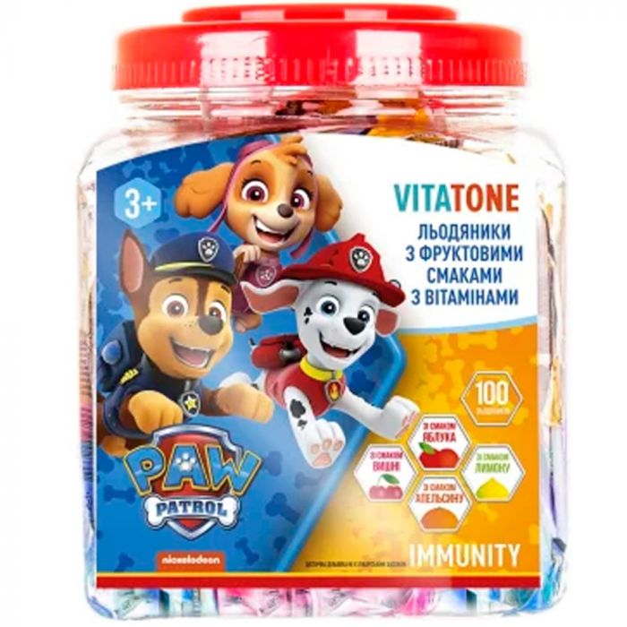 Вітатон Immunity Мультивітамін льодяники з фруктовим смаком з вітамінами по 6 г №100 в аптеці