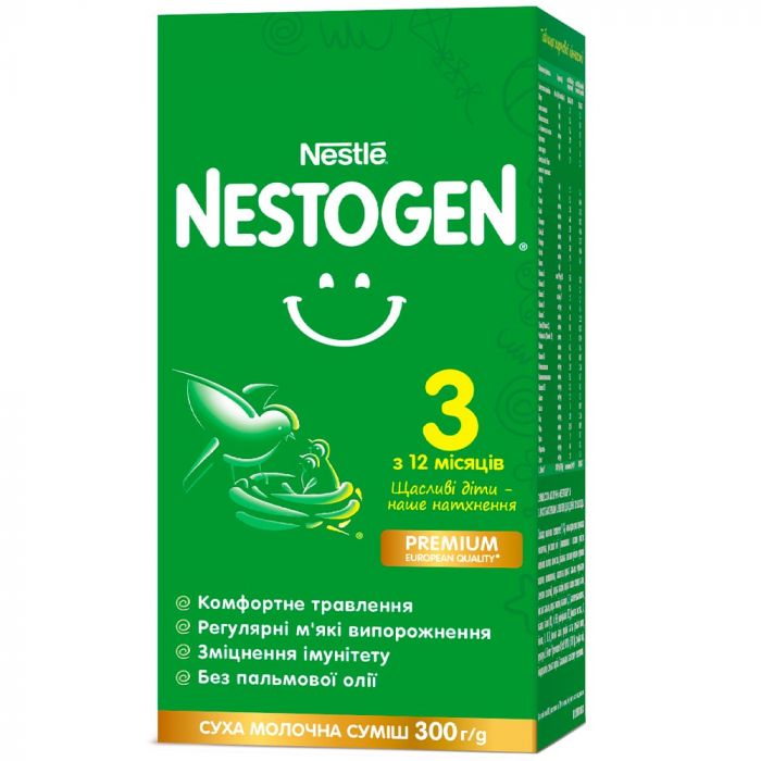 Суміш молочна Nestle Nestogen-3 (з 12 місяців) 300 г в аптеці