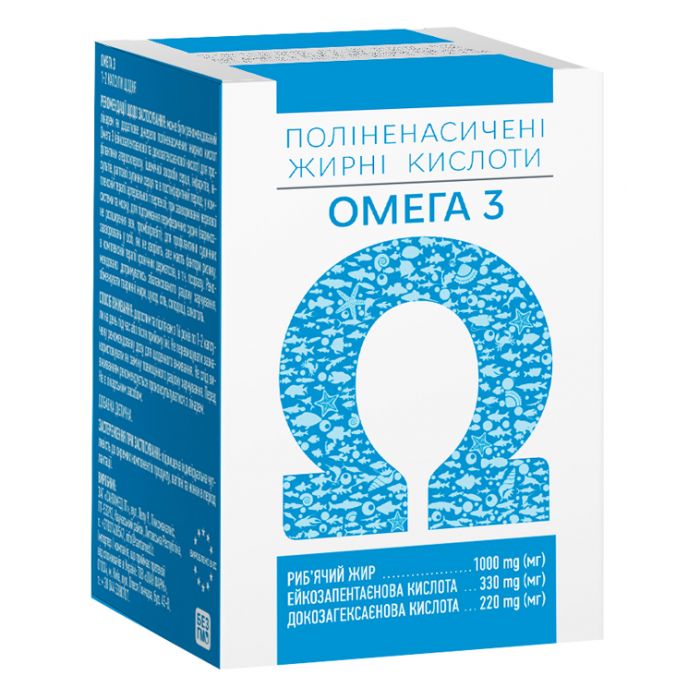 Омега-3 капсули №60  в Україні