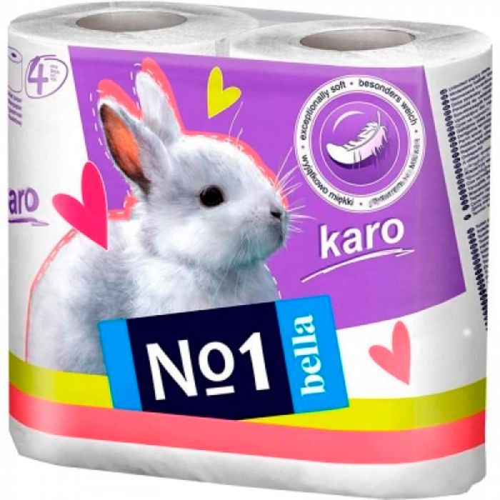 Папір туалетний Karo білий №4  в інтернет-аптеці