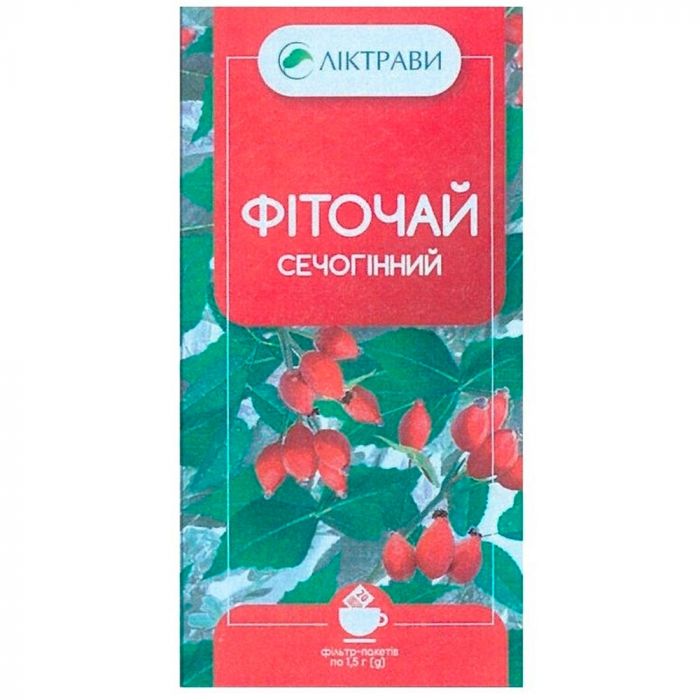 Фіточай Ліктрави Сечогінний по 1,5 г у фільтр-пакетах №20 недорого