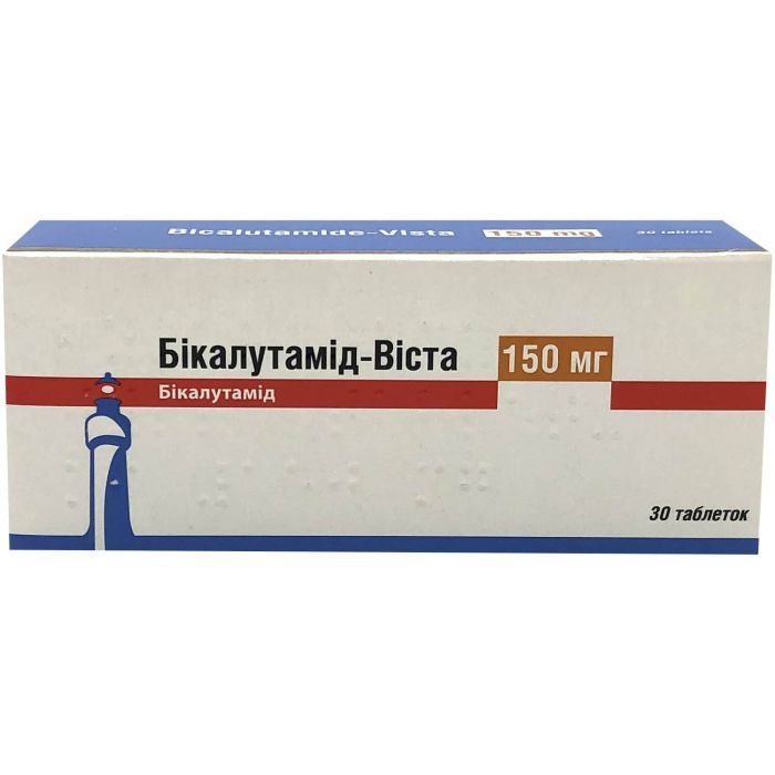 Бікалутамід-Віста 150 мг таблетки №30  в інтернет-аптеці