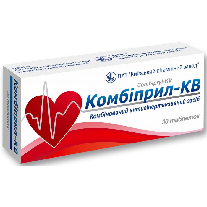 Комбіприл-КВ таблетки №30  фото
