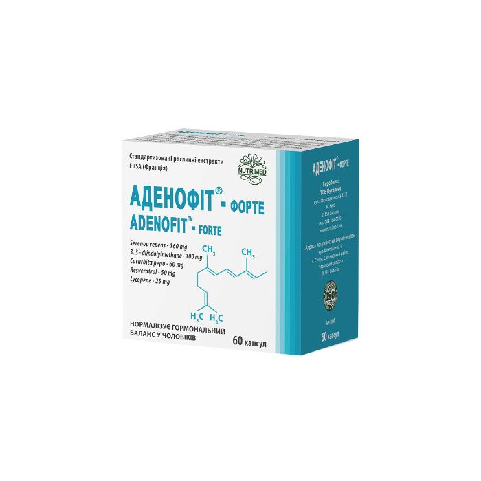 Аденофіт-Форте 420 мг капсули №60 в аптеці