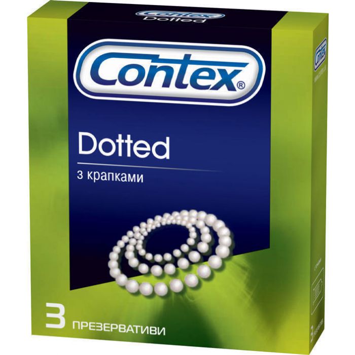 Презервативи Contex Dotted (з крапками) №3 недорого