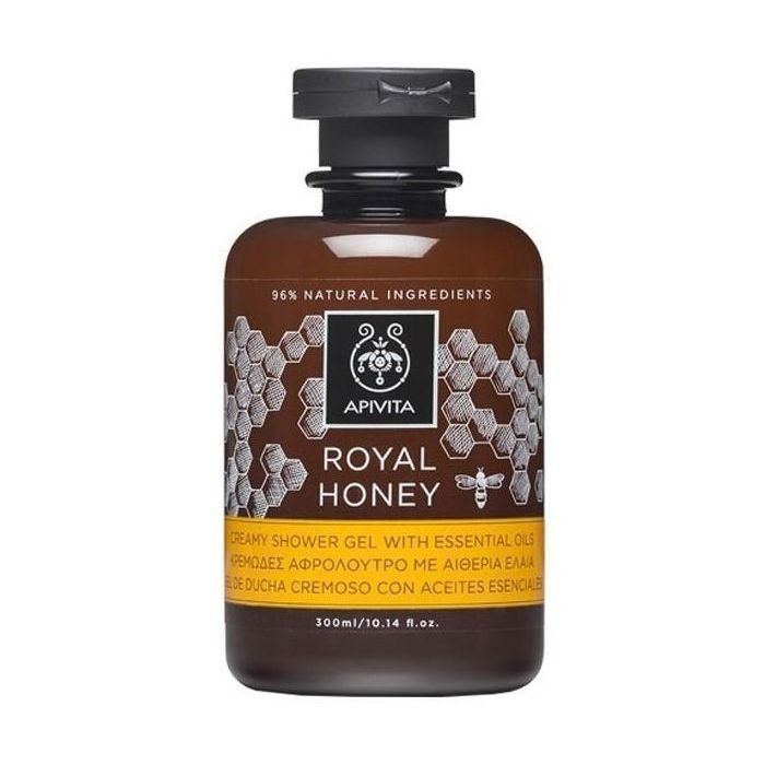 Крем-гель для душу Apivita Royal Honey з ефірними маслами 300 мл недорого
