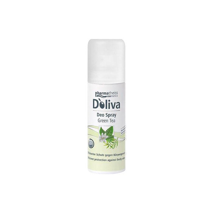 Дезодорант D'Oliva спрей для тіла Зелений чай 125 мл в аптеці