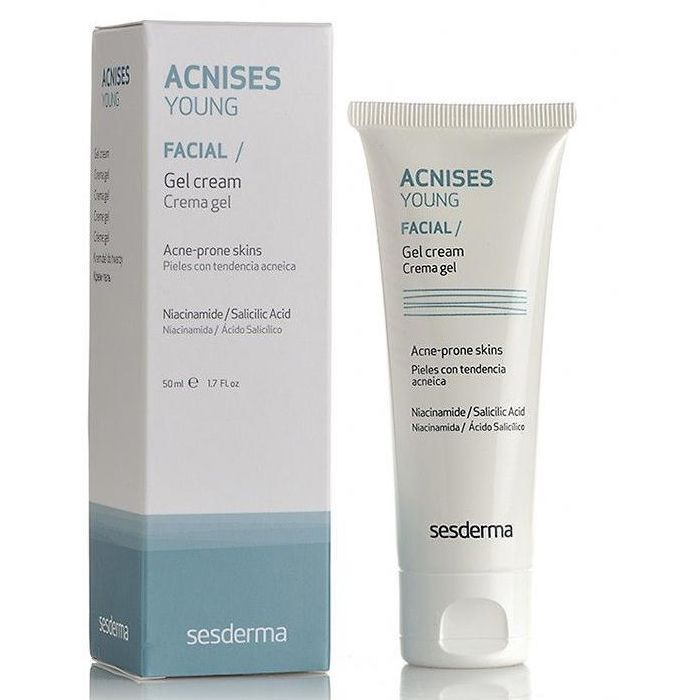 Крем-гель Sesderma Acnises Young база для макіяжу для жирної і проблемної шкіри 30 мл в Україні