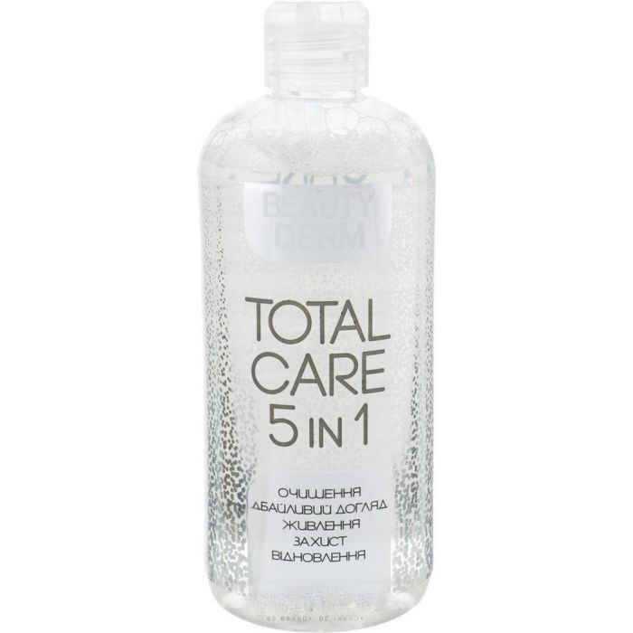 Вода міцелярна Beauty Derm Total Care 5 in 1 для всіх типів шкіри 500 мл фото