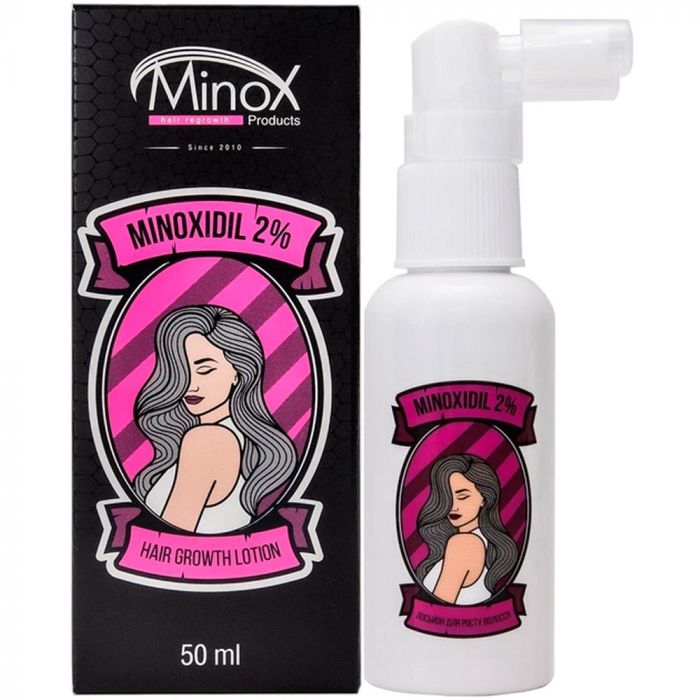 Лосьйон-спрей Мінокс для росту волосся жіночий 50 мл ціна