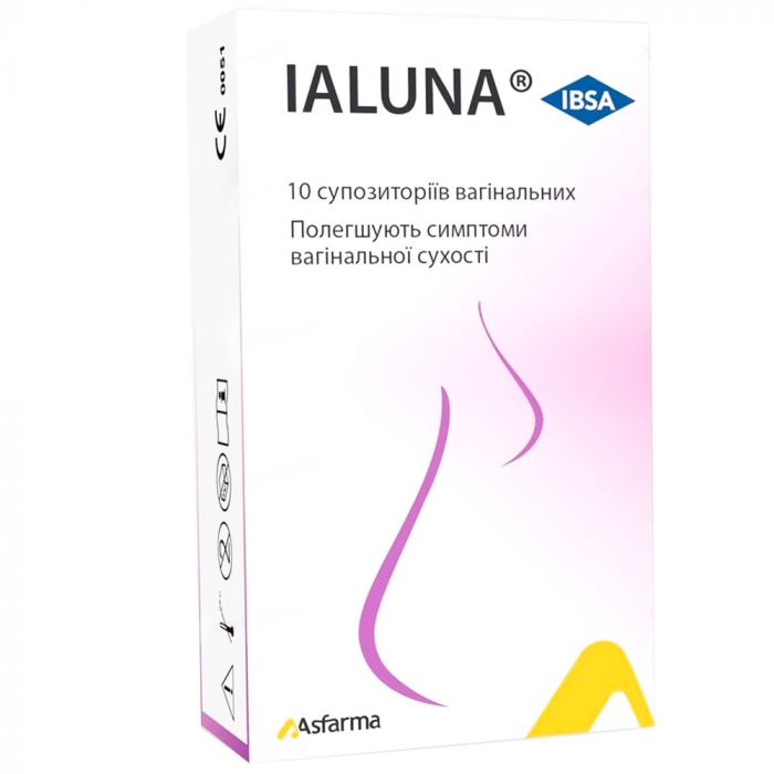 Іалуна (Ialuna) суппозиторії вагінальні №10 в інтернет-аптеці