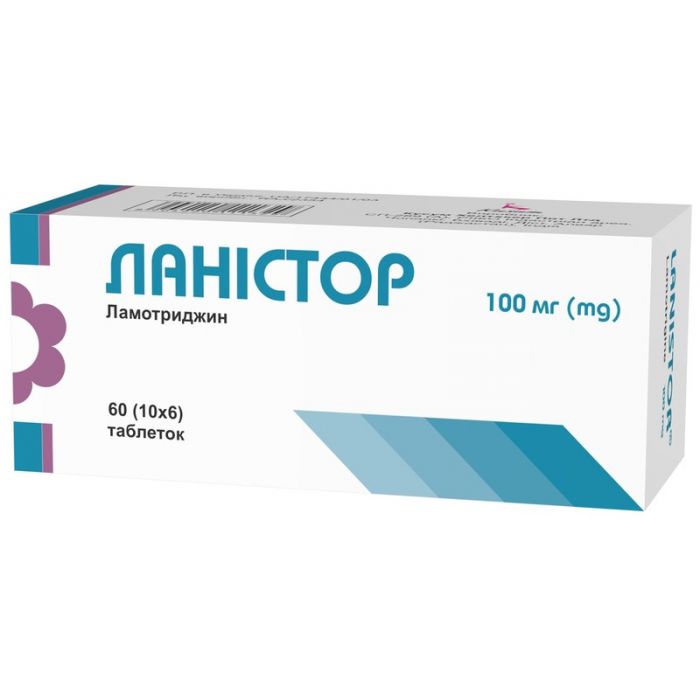 Ланістор 100 мг таблетки №60 в Україні