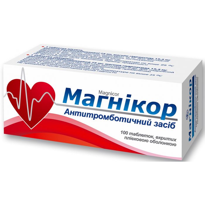 Магнікор таблетки №100