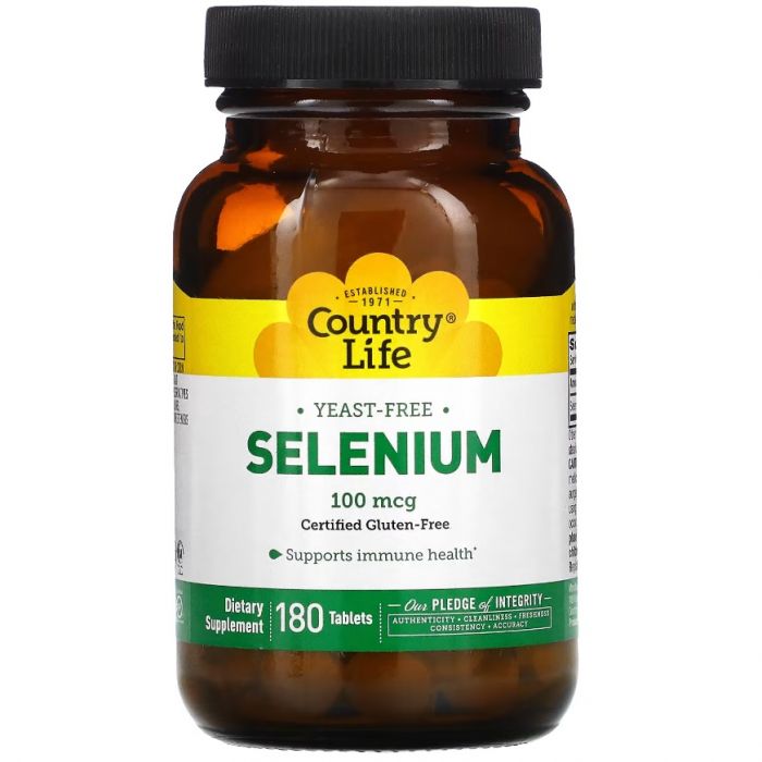 Country Life (Кантрі Лайф) Selenium 100 мкг таблетки №180 недорого