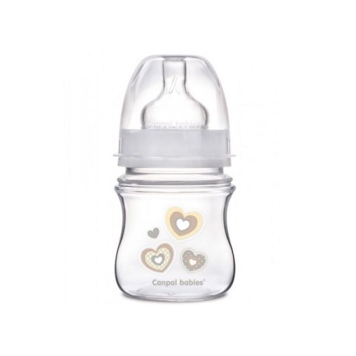 Пляшка Canpol Babies з широким отвором Easystart-Newborn baby 35/216 120 мл ціна