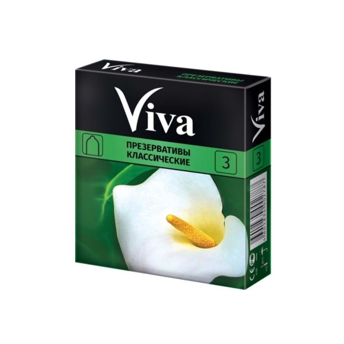 Презервативи Viva (Віва) класичні №3 в аптеці