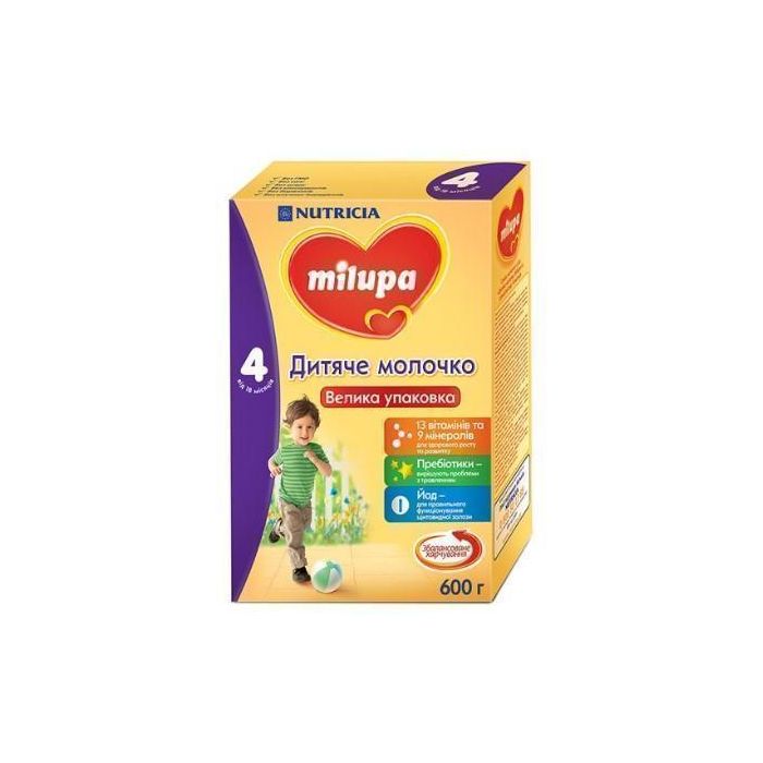 Смесь Milupa 4 молочная сухая 600 г в интернет-аптеке