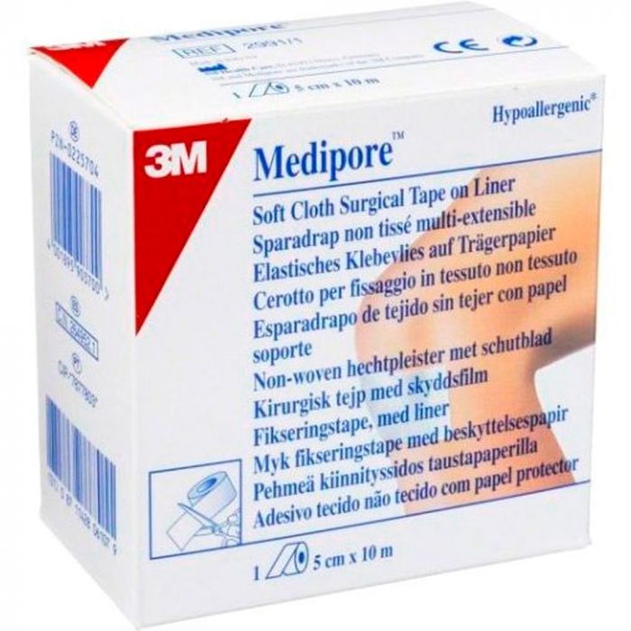 Пластир хірургічний Medipore на нетканій основі 5 см х 10 м №1 замовити