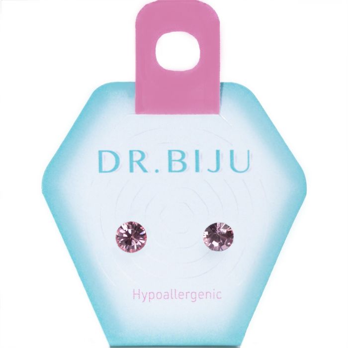 Сережки-голки Dr.Biju Сіріус 5.3 мм Ніжна троянда, дитячі, 1 пара в інтернет-аптеці