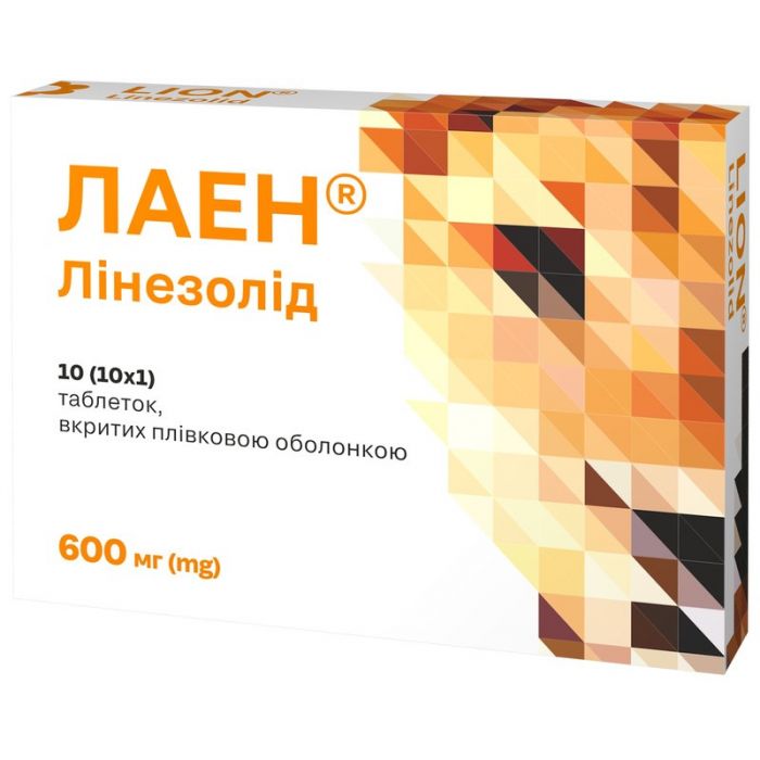 Лаен 600 мг таблетки №10 в Україні