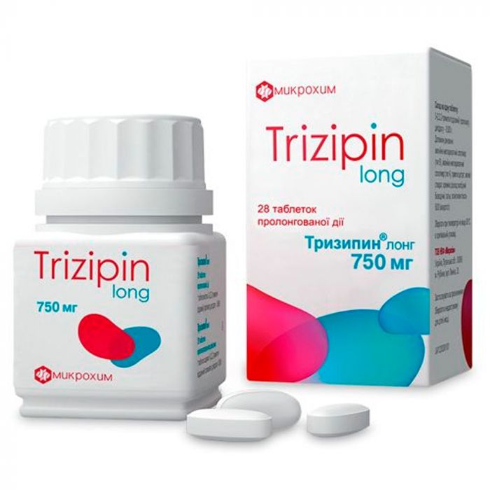 Тризипин Лонг 750 мг таблетки №28 заказать