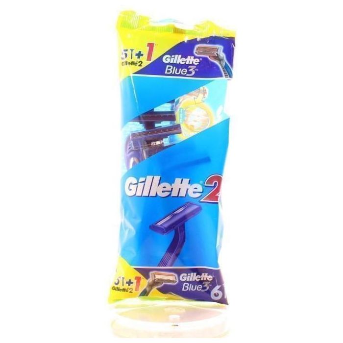 Станок Gillette-2 одноразовий 5 шт в інтернет-аптеці