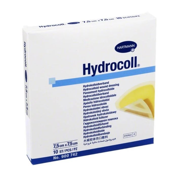 Пов'язка гідроколоїдна Hydrocoll 7,5 см х 7,5 см №1 ціна