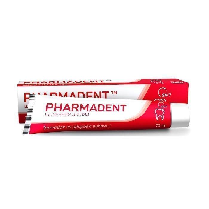 Зубна паста Pharmadent щоденний догляд 75 мл в інтернет-аптеці