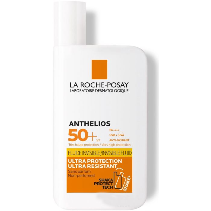 Флюїд La Roche-Posay Anthelios сонцезахисний ультралегкий та ультрастійкий для чутливої шкіри обличчя SPF50+ 50 мл в інтернет-аптеці